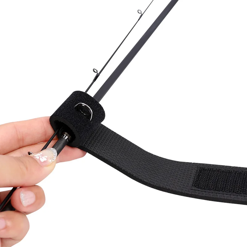 

Trulinoya 2 Loaded Magic Rod Wrap Bundle Ultra-stretch Lure Tying Band Bandage Cloth with-Ring Groove Hole