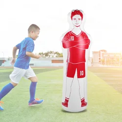 Durable 1.6m Adult Inflatable Football Training Goal Keeper Tumbler Air Soccer PVC Inflatable Tumbler Wall Training Dummy Tool