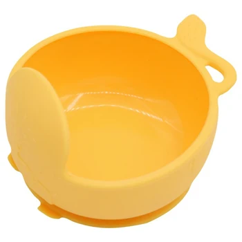 

Baby Feeding Learning Dishes Suction Bowl Assist Toddler Baby Food Dinnerware for Kids Eating Training Gyro Bowl