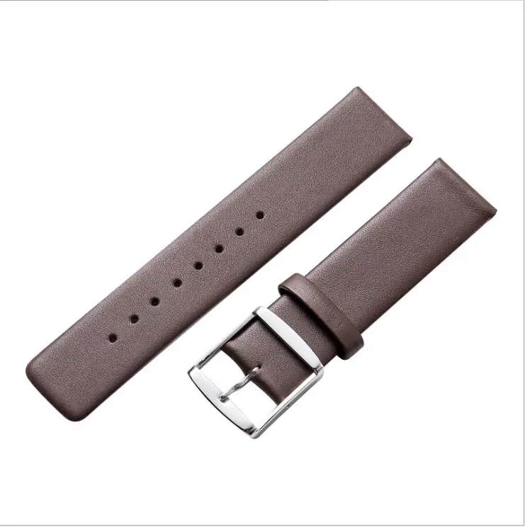 

Cow Top Leather Watch Strap 22mm Watch Band Soft Ultra-thin 20MM Watch Strap 18MM Correas Genuine Leather Watchband For CK