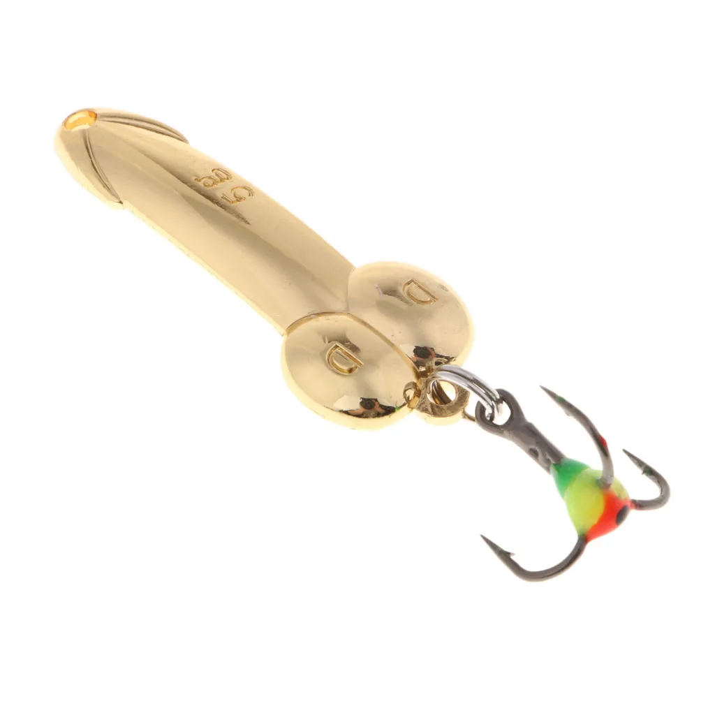 Spoon Fishing Lures 5g-20g With Treble Hooks Gold Metal Hard Fishing Baits