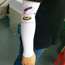 DIY персонализированные и креативные аниме мультфильм татуировки вискоза летняя езда солнцестойкие наружные манжеты ледяной рукав