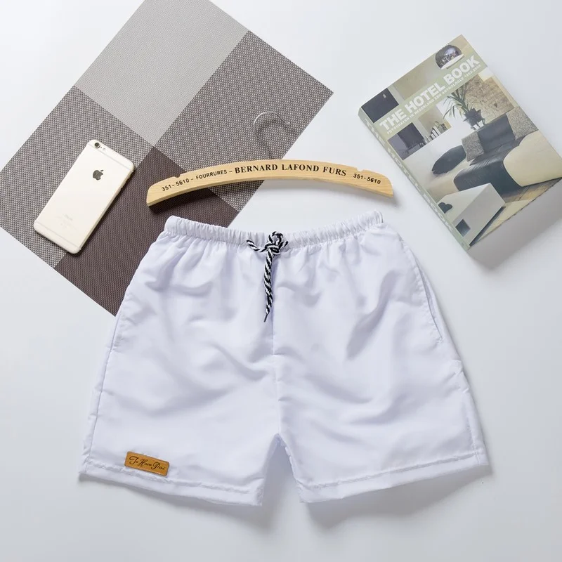 ICCLEK New Men's Summer Couple Three-point Pants Beach Pants Candy Color Casual Pants Sports Shorts Hot Pants Trend
