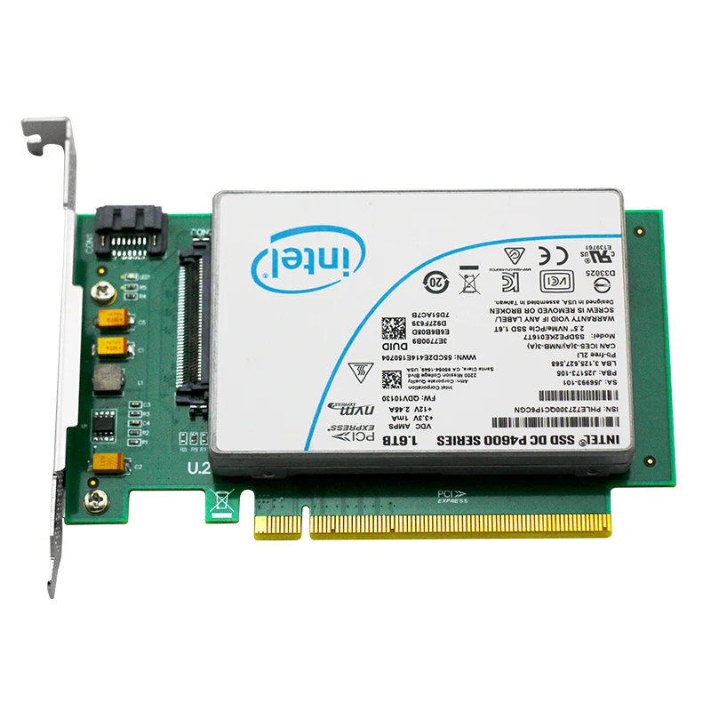 ANU2PE16 PCIE3.0 к U.2 высокоскоростной адаптер расширения SFF8639 SSD карта преобразования жесткого диска не с SSD