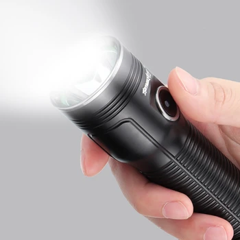

Outdoor Small Flashlight Large Power Water Resistant Portable Aluminum Alloy Torch Lamp Outdoor Lighting Tool