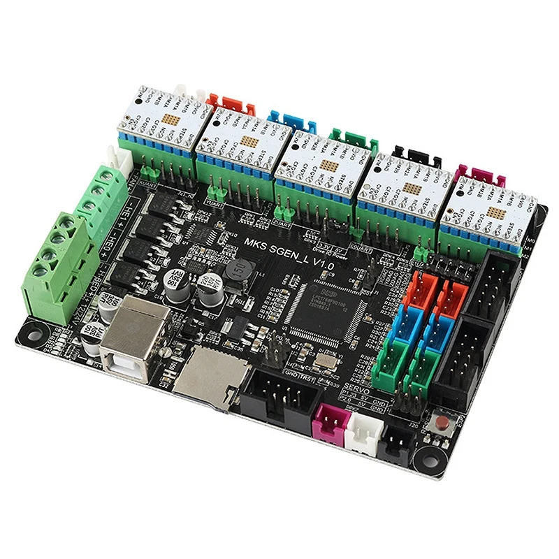 3D Gedruckt ARM32 Bit Motherboard MKS SGen-L + 5 x TMC2100 Fahrer Kompatibel mit Uart/SPI 3D Gedruckt ARM32 Bit Motherboard MKS SGen-L + 5 x TMC2100 Fahrer Kompatibel mit Uart/SPI