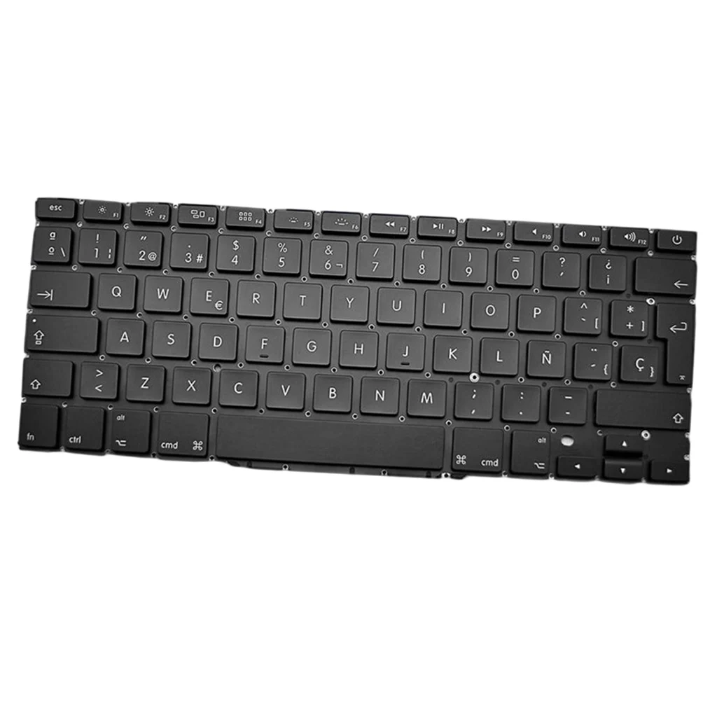 Испанская раскладка для замены клавиатуры для Apple MacBook Pro 1" a1398 mc975 mc991 клавиатура Ремонт Часть