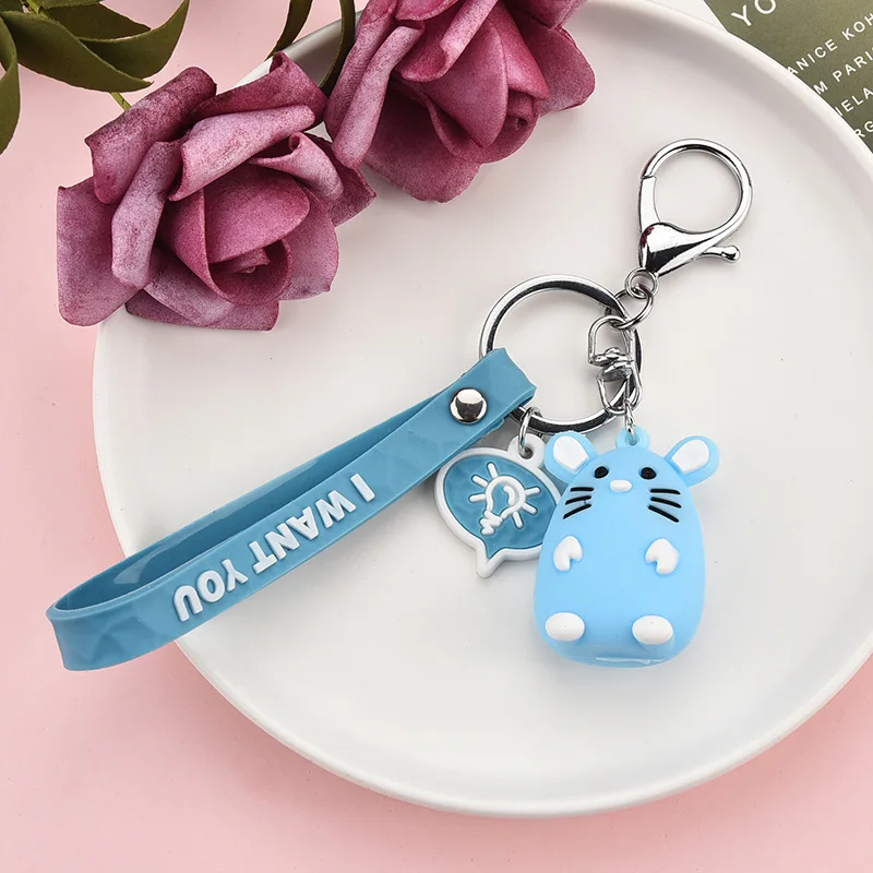 Креативный милый мультяшный брелок с мышью Корейская версия Ins персональный тренд пара брелок сумка кулон подарок бойфренду