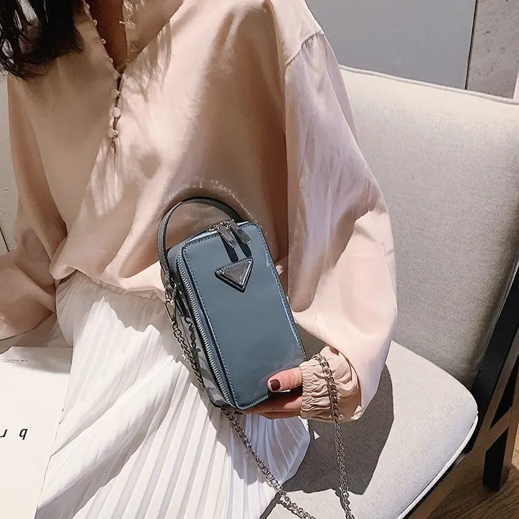 

Mobile Phone Bag WOMEN'S Messenger Bag 2020 New Style Korean-style Hard Case Box Mobile Phone Bag Mini Single-shoulder Bag for W