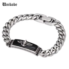 Чистый серебряный классический браслет с фигуркой орла стерлингового серебра 925 Ретро Летающий орел S925 браслет