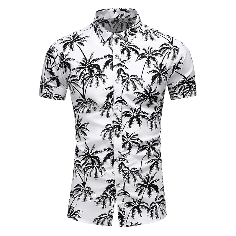 Camisa manga corta para hombre, camisas hawaianas informales de flores para playa, camisas florales 5XL, 6XL, 7XL, verano 2022|Camisas informales| - AliExpress