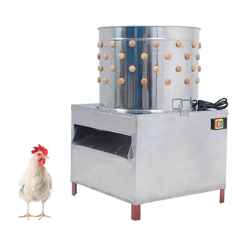 CommercialAutomaticPoultryDepilationMachineBirdPluckerStainless