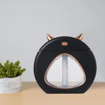 

DEKAXI 400ML Sprayer Portable Humidifier Mini USB Cute Air Purifier With Night Light Office Desktop Humidifier Car Air Diffuser
