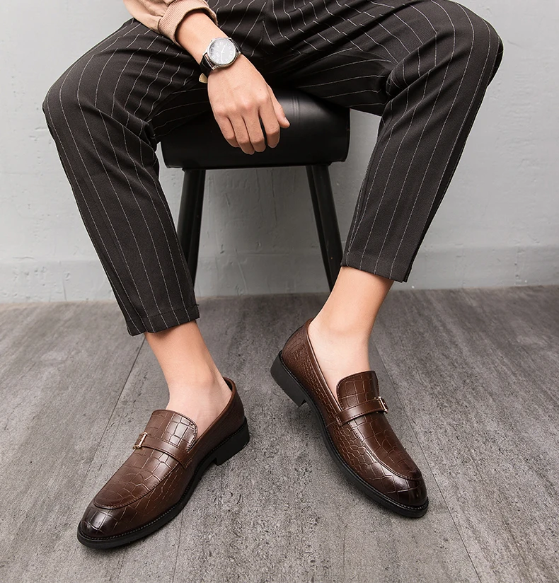 Zapatos de vestir para Hombre, Zapatos planos formales para Hombre