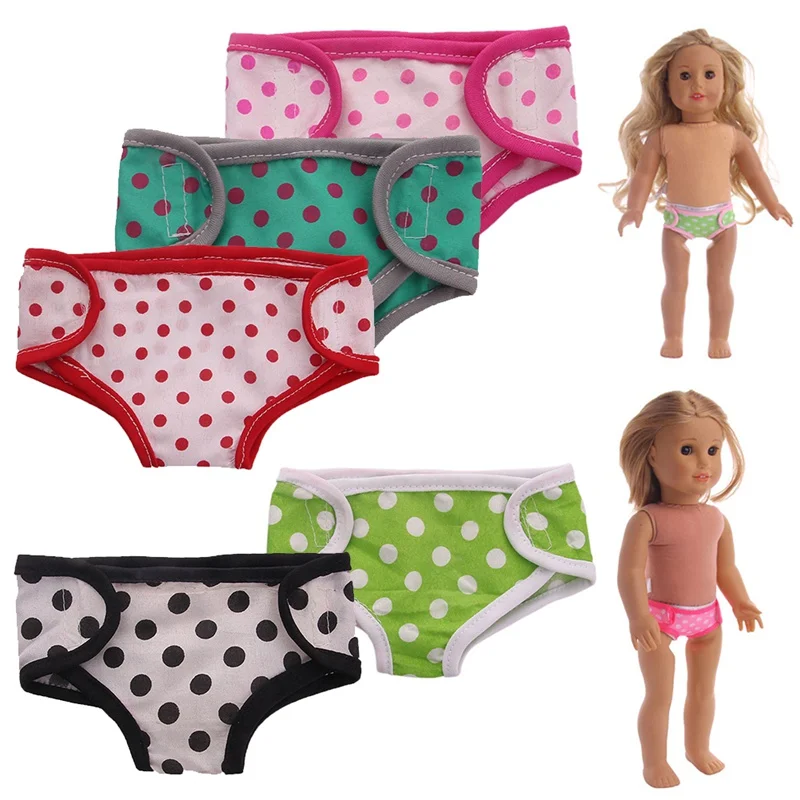 Doll Clothes Underwear Panties Choose Our Generation Child Girls Gift For 18 Inch American 43cm Baby Accessories Toys | Игрушки и хобби