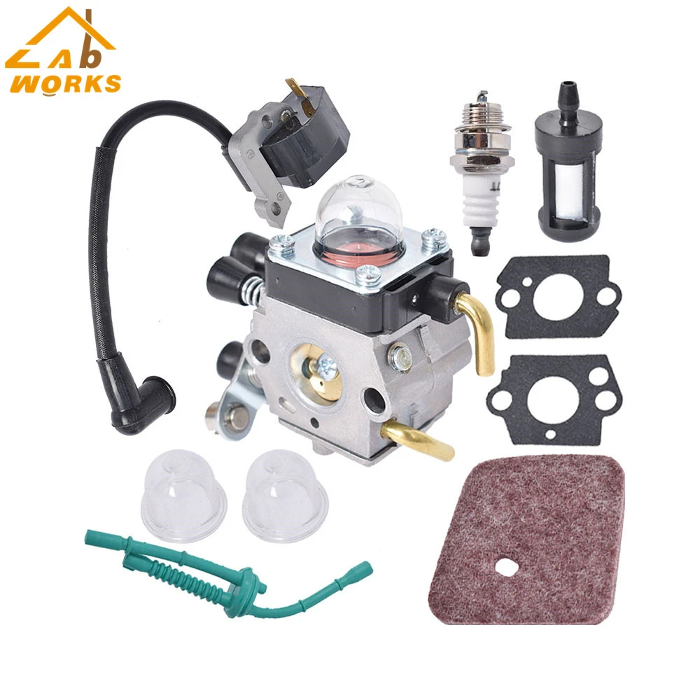 Carburateur Allumage Bobine Joints Kit Pour STIHL FS55/FS38/FS55R /FS45 /FS46