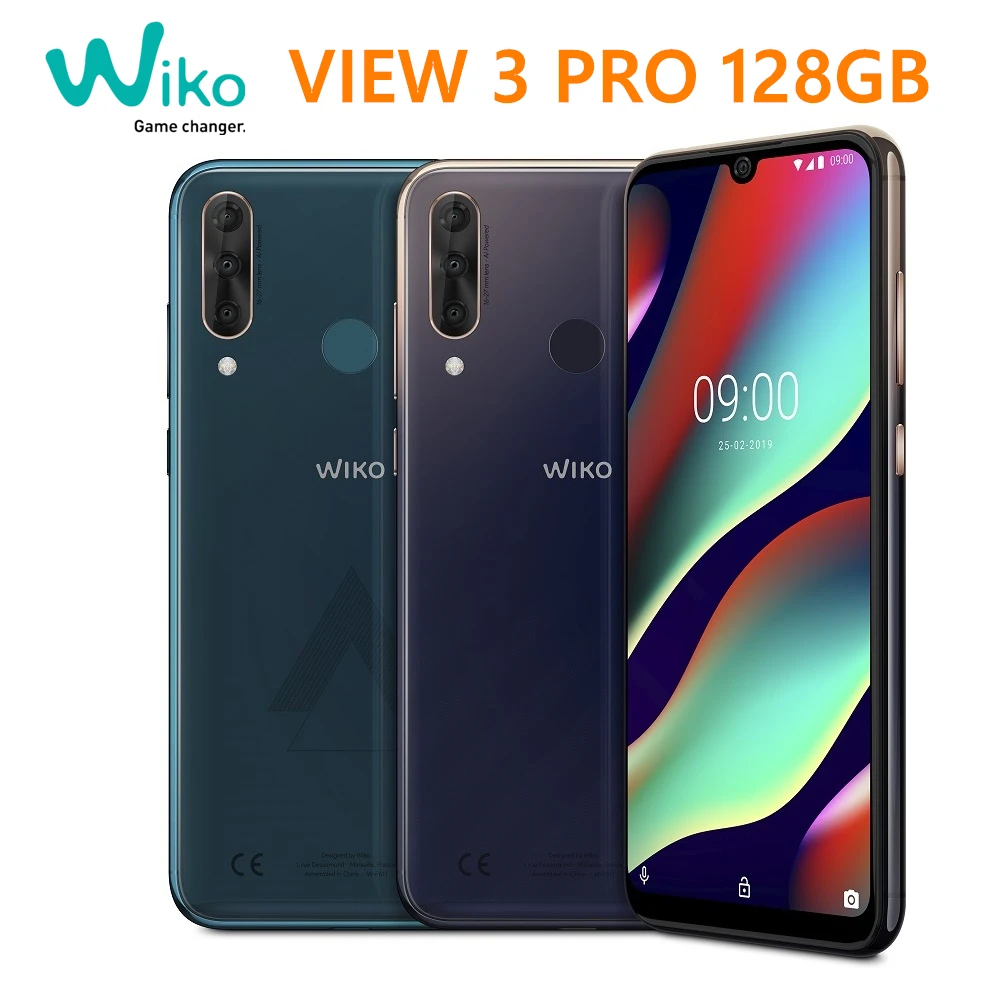 

Original Wiko View 3 Pro 128Gb smartphone fastshipping with DHL