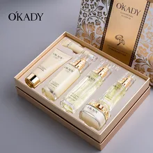 

Lingzhi Yeast Brightening Repair Face Skin Care Sets Moisturizing Oil control Whitening Amino Acid Brightening Foaming Cleanser