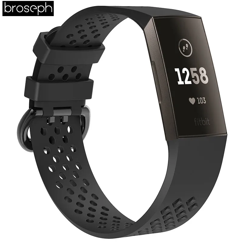 Силиконовый ремешок для Fitbit Charge 3 band ремешок для часов браслет для Fitbit Charge 3 сменный Браслет умные часы аксессуары