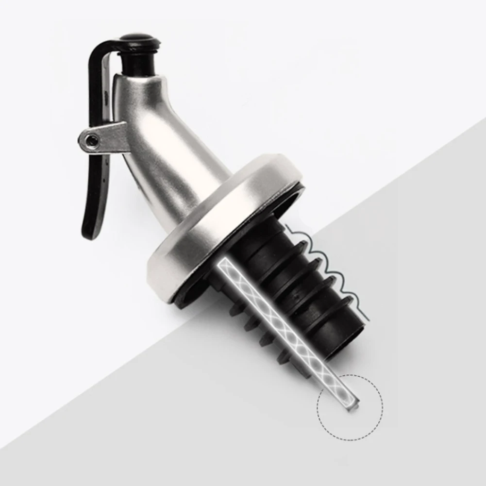 High Quality Environmental Oil bottle stopper vinegar bottles can ABS lock plug seal Leak-proof Food grade plastic Nozzle | Дом и сад