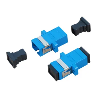 

50/100/200/500pcs SC UPC Simplex Single-mode Fiber optic Adapter SC Optical fiber coupler SC UPC Fiber flange SC connector