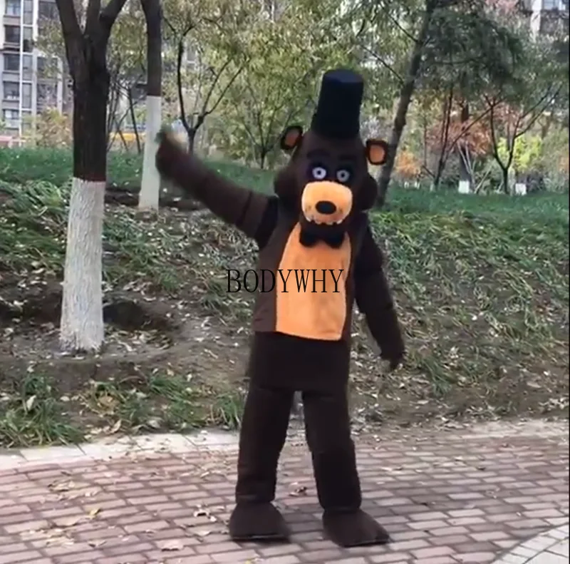 

Bowler bear Mascot Costume Suits Cosplay Party Game Dress Outfits Clothing Advertising Promotion Carnival Halloween