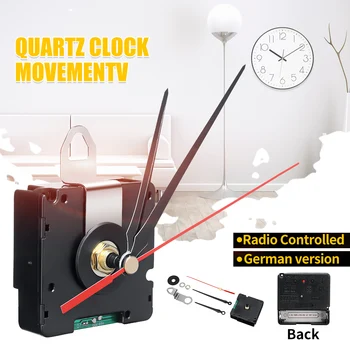 

56 x 56 x 19 mm German Version DCF Just for European Region Quartz Clock Movement Radio Controlled For Europe HR9624