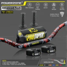 Руль для Pro Taper Pack Bar 1-1/" Классическая дверная ручка барные Колодки Ручки Pit Pro Racing Dirt Pit Bike мотоцикл с адаптер cnc