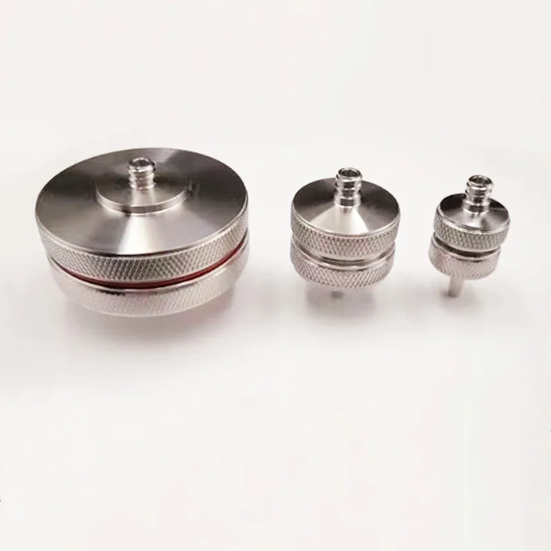 

316L Stainless Steel Syringe Filter Head 13mm/25mm/50mm Removable Needle Filter Head Reusable Replaceable Membrane Filtration