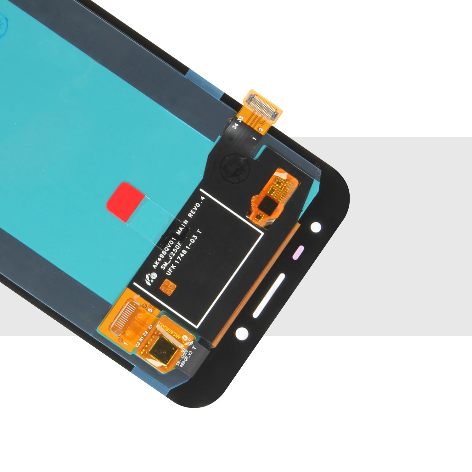 Протестированный AMOLED дисплей для Samsung Galaxy J2 pro J250 J250F J250H J250M сенсорный дигитайзер сборка ЖК-замена