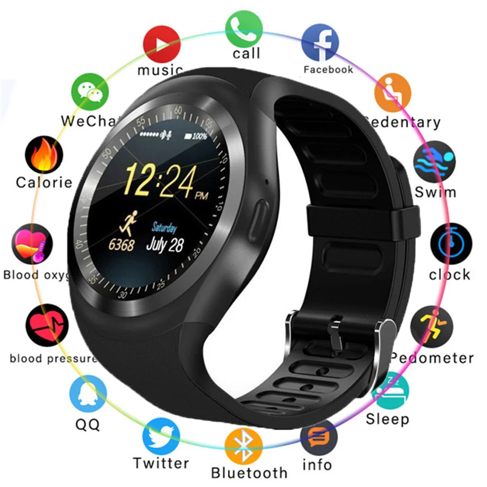 

Hot Sale Smartwatch Sleep Monitor Bluetooth Call Fitness Track Pedometer Smart Watch for Android New Relogio