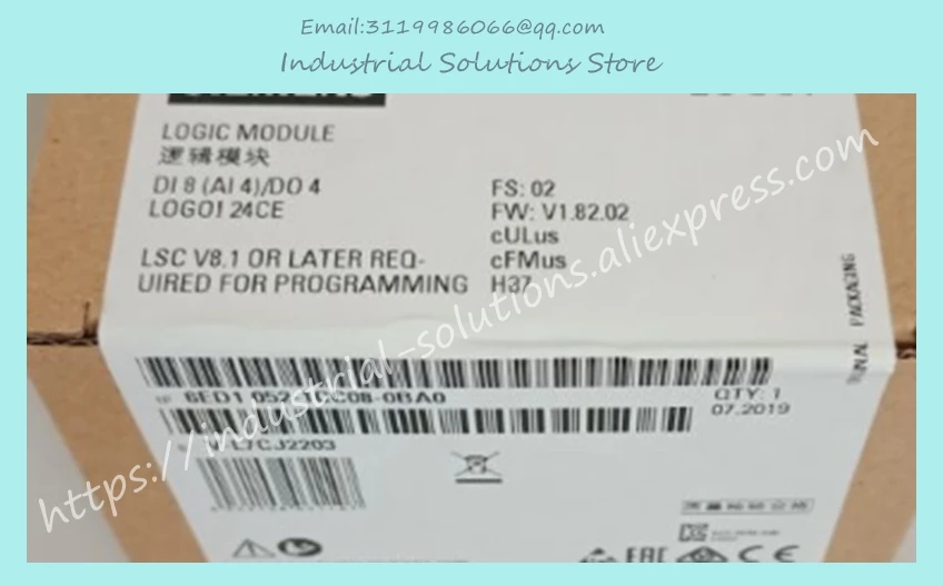 Новый оригинальный логический модуль PLC 6ED1052 1MD08 0BA0 1HB08 1FB08 1CC08 6ED1055 1MB00 0BA2|logo original|logo