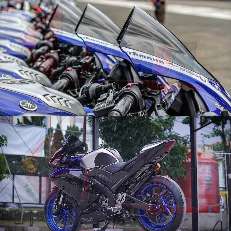 Мотоцикл Спорт ветровое стекло Дефлектор козырек Viser для YAMAHA YZF R15 V3.0 2017 2020 V3 17 '