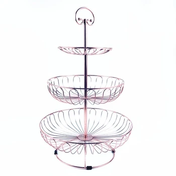 

3-Tier Cupcake Stand Wedding Event Party Dessert Display Tower Metal Serving Tray