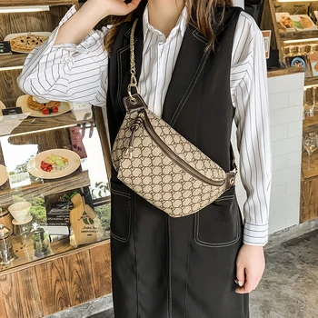 

Chest bag 2020 new fashion slung waist bag underarm female bag wild foreign net red shoulder women bag Brand design chest bags