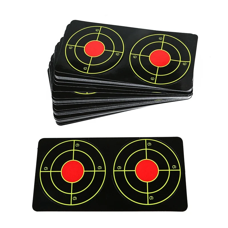 

1 Set Fluorescent Target Sticker Paper Self Adhesive Targets Slingshot paintball Shooting Training Accessories for Airsoft