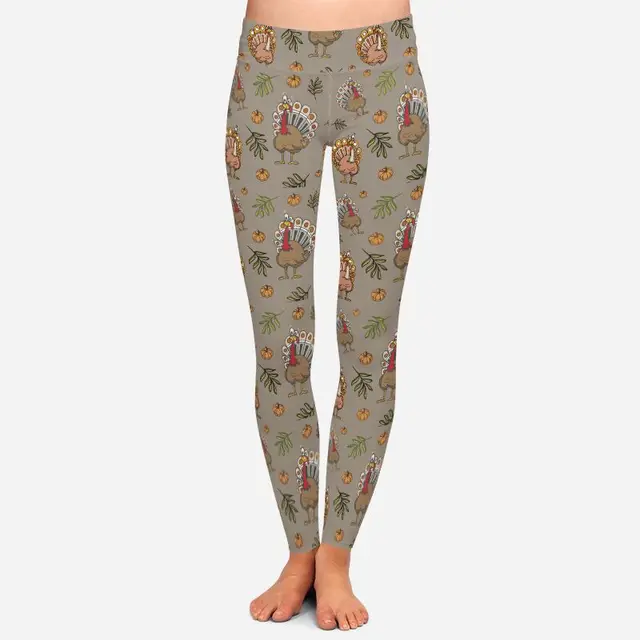 plus size thanksgiving leggings