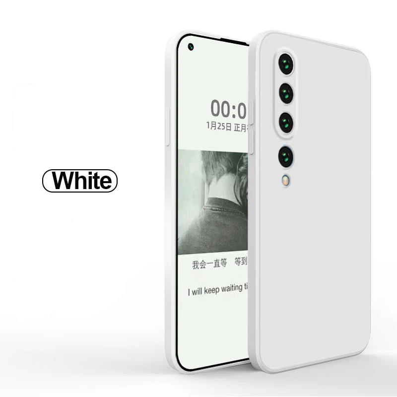 glass flip cover mi 10 pro mi10 mi 10Pro 5g Case Liquid Silicone Shockproof Soft Camera Protection Full Cover For Xiaomi mi 10 pro mi10 mi 10Pro waterproof phone bag Cases & Covers