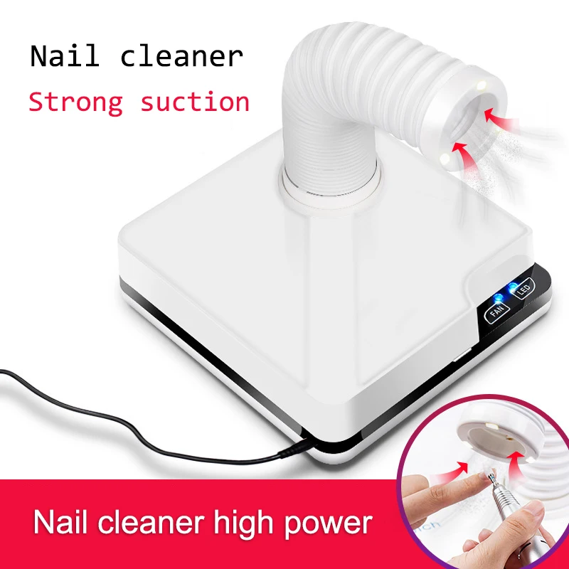 

Newly 1 Pcs Nail Dust Collector Vacuum Cleaner 60W 80W Suction Machine Manicure Tool CTN88
