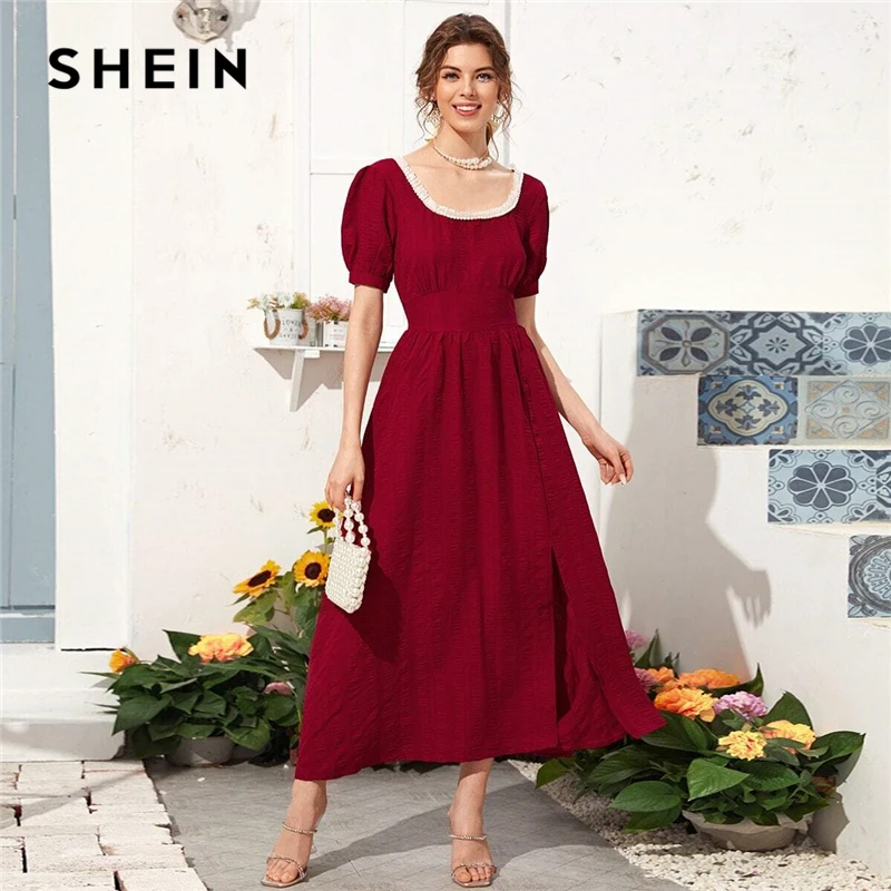 Vestidos De Shein Largos Top Sellers, UP TO 63% OFF | lavalldelord.com