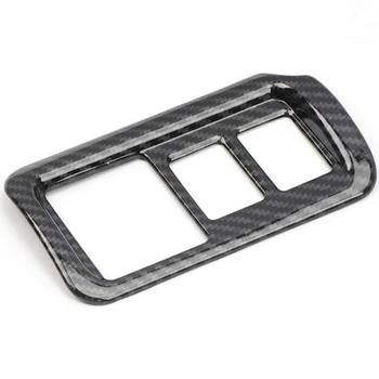 

Head Light Lamp Switch Decor Trim for Toyota 4Runner Car Inner Accessories (NOT Fit Right Hand Drive) (Carbon Fiber )