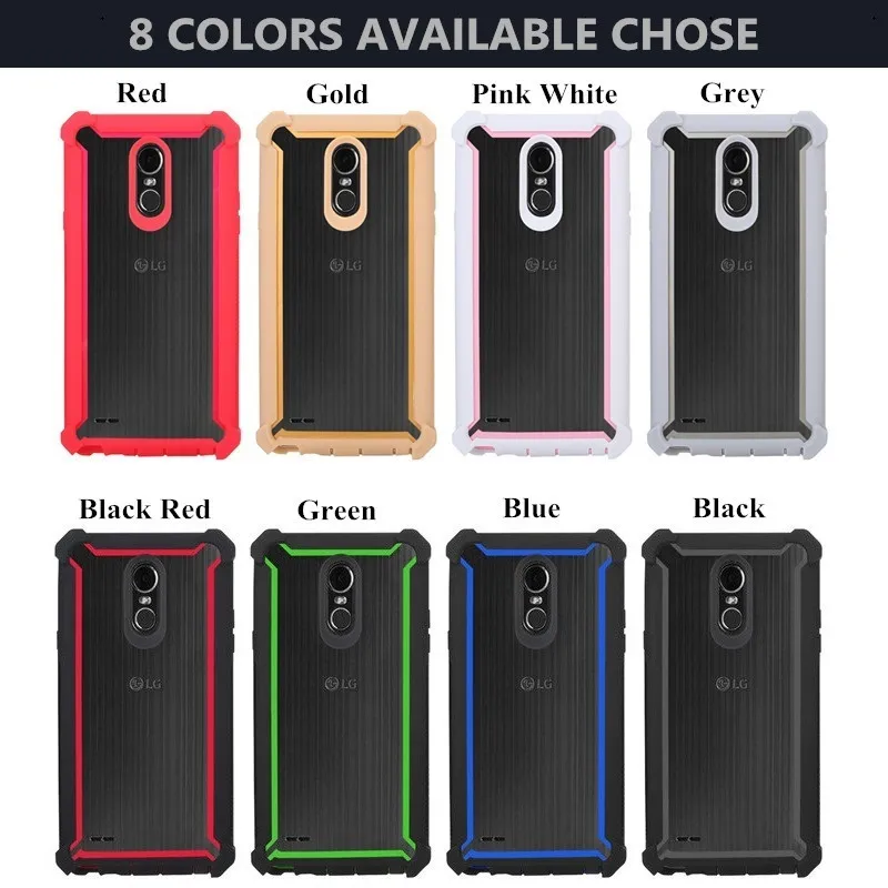 

Ultra Thin Resist Extreme Durable Case for LG G8 thinQ Protective Shock DropProof Impact Cover for LG LV3 X210 K8 2017 Case