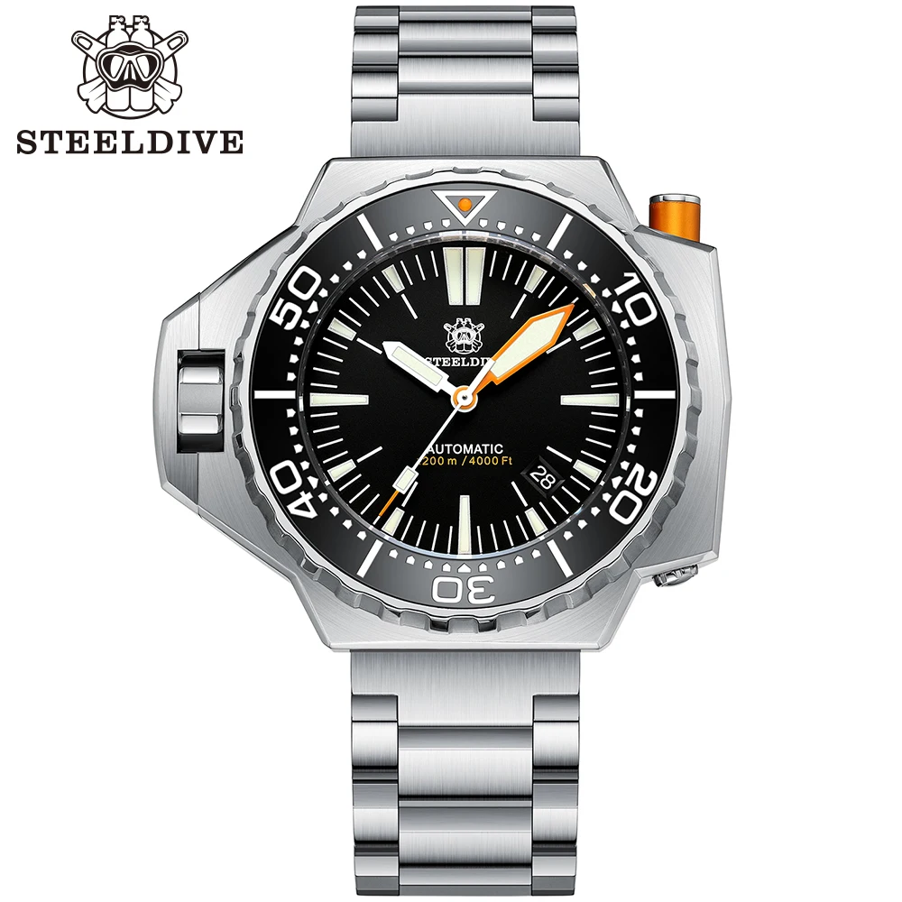 Steeldive SD 1969 Ploprof Mens Diver Watch Automatic Self Winding  Mechanical BGW9 Luminous 1200M Water Resistant Sapphire Watch|Sports  Watches| - AliExpress