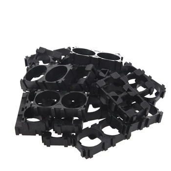 

20x 18650 Lithium Battery Double Holder Bracket for DIY Cell Pack Black