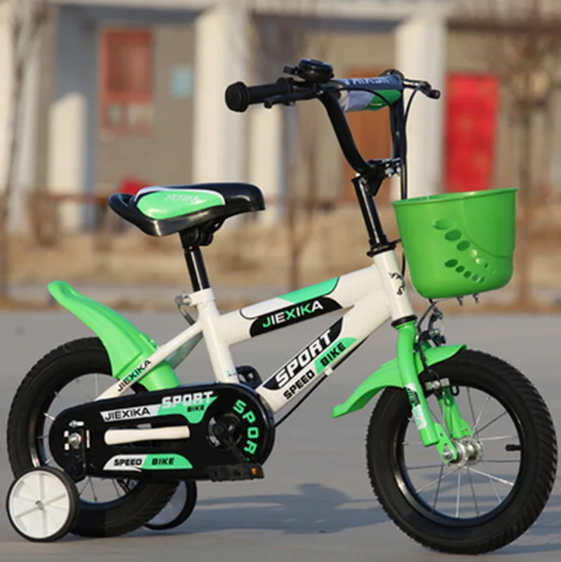 New Children Bicycle12/14/16/18 inch Kid Bike Boy and Girl Bike 3-12 Years Old Riding Children Bicycle Flash auxiliary wheel
