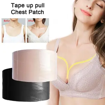 

Adhesive Tape To Pull Up The Chest Sticker Invisible Bra Female Anti-sagging Support Tape Chest Strap Anti-bump Invisible Bra