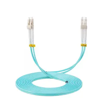 

5PCS/lot LC/UPC-LC/UPC Multi-Mode OM3 Fiber Cable Multimode Duplex Fiber Optical Jumper Patch Cord 3M