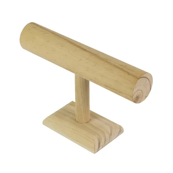 

Display Shop T-Bar Storage Home Watch Stable Base Jewelry Rack Props Bangle Bracelet Hair Bands Show Single Layer Shelf