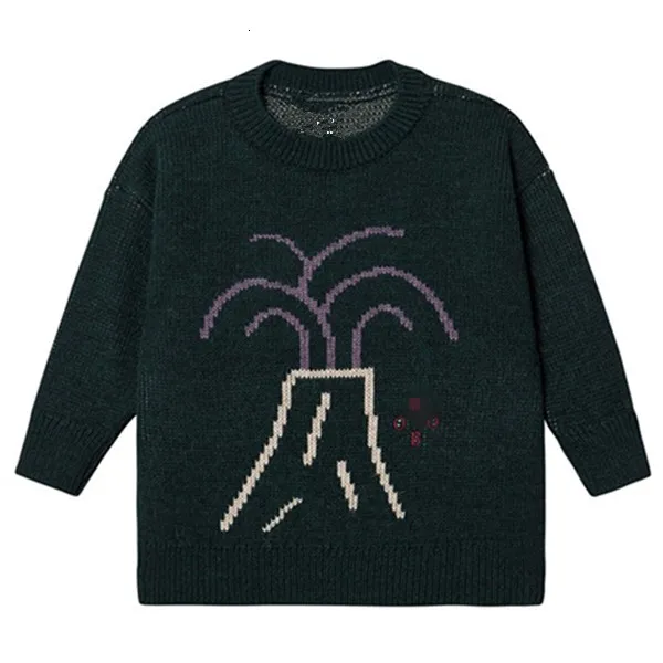 Свитер для девочек Новинка года, брендовые Детские свитера AW BC Модный вязаный пуловер с принтом для мальчиков и девочек хлопковые топы для маленьких детей, одежда Лидер продаж - Цвет: sweater
