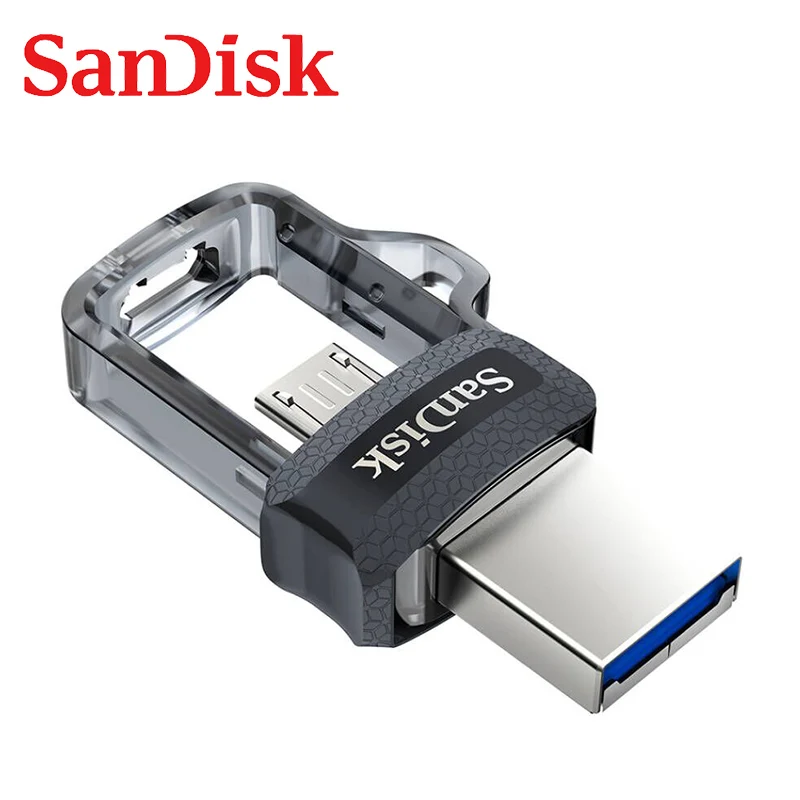 SanDisk 3,0 USB OTG флэш-накопитель 128 Гб 64 ГБ 32 ГБ 16 ГБ флеш-накопитель карта памяти флеш-накопитель U диск для ПК/Android Micro